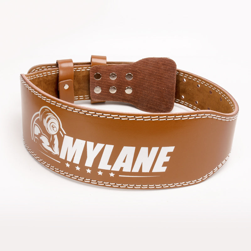 Fitness Belt Male Professional Cowhide Squat