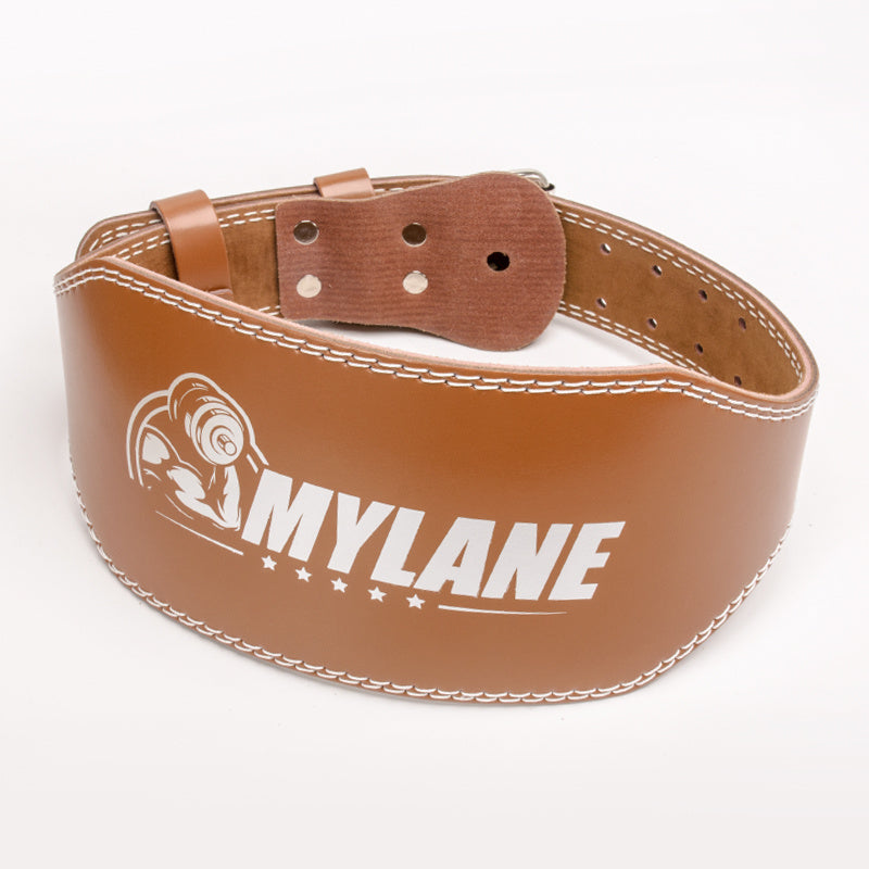 Fitness Belt Male Professional Cowhide Squat