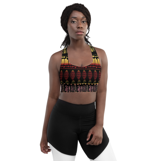 Tribal Longline Sports Bra