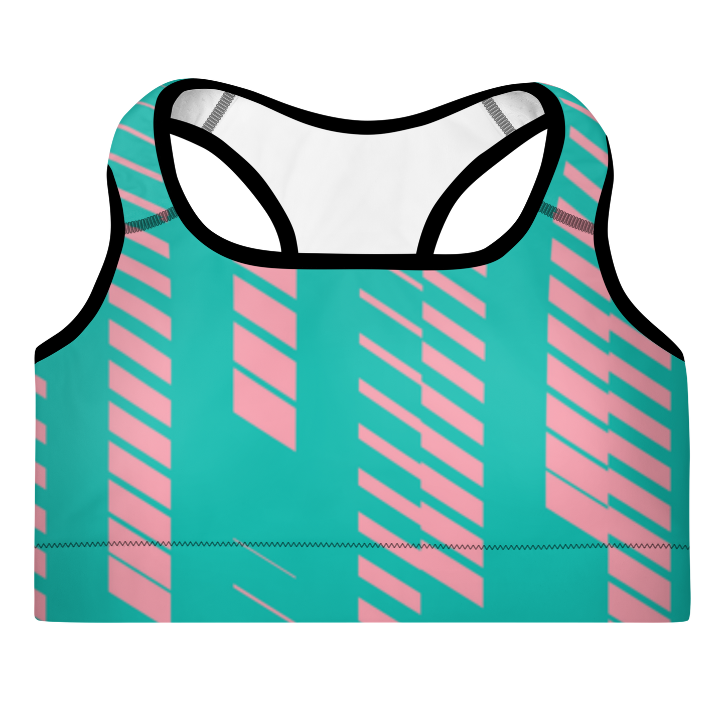 Cotton candy Padded Sports Bra