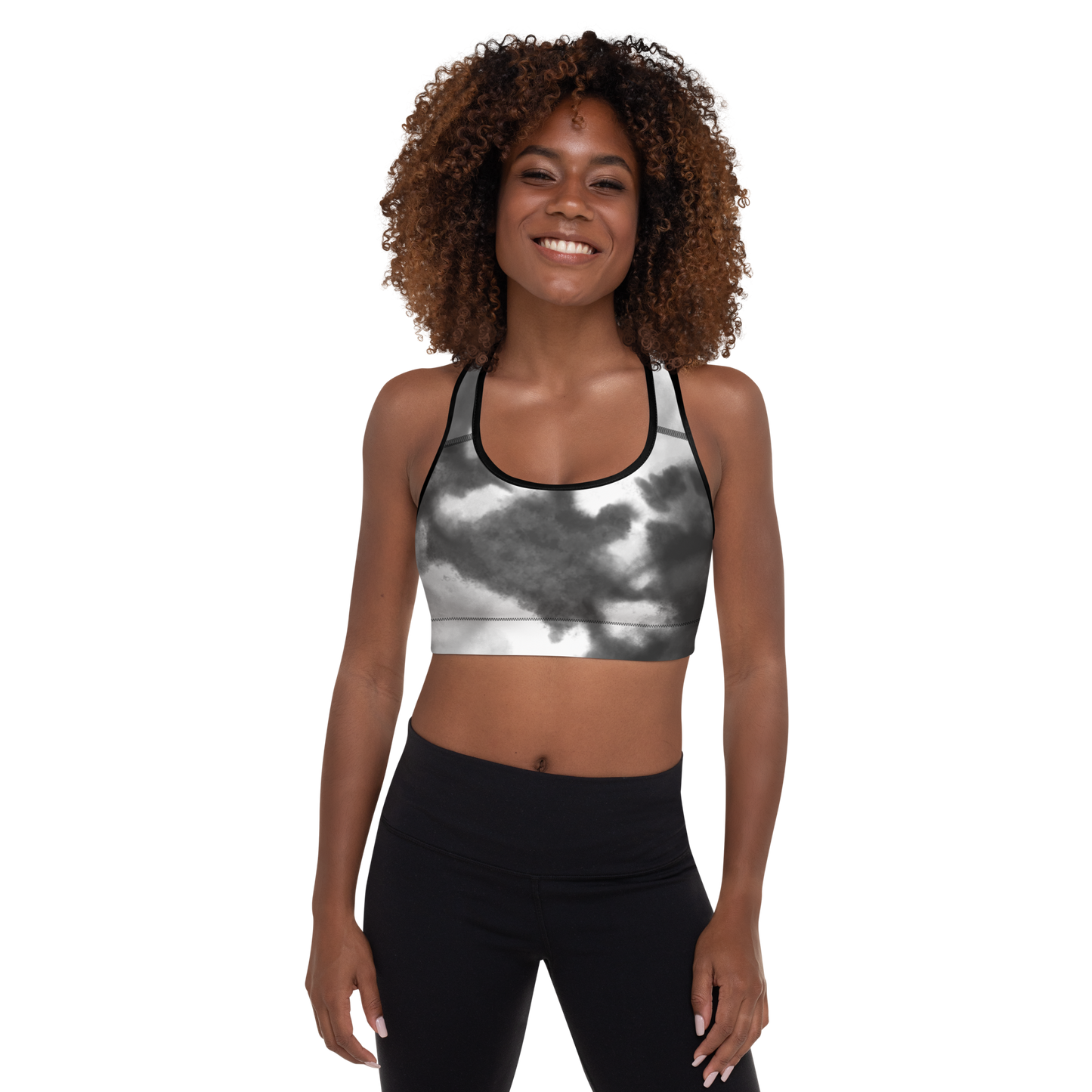 Clouded Padded Sports Bra