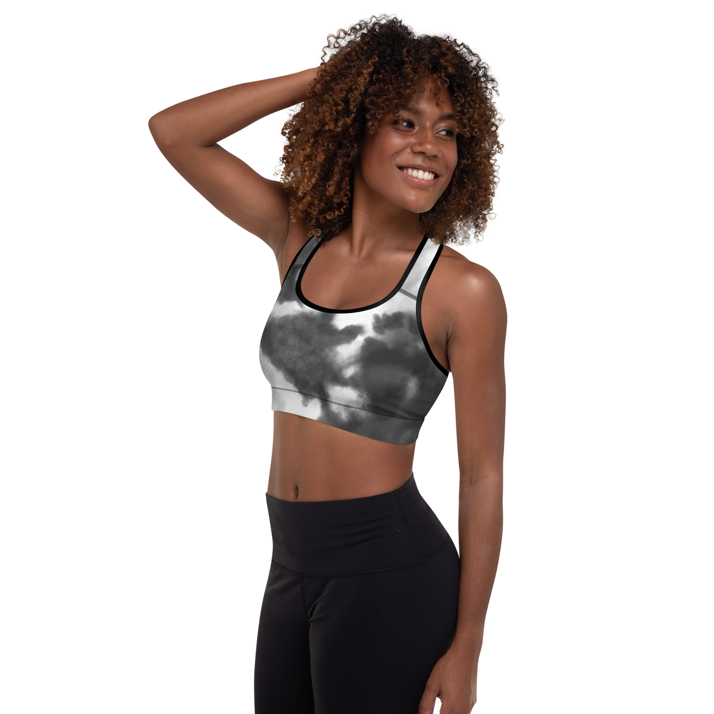 Clouded Padded Sports Bra