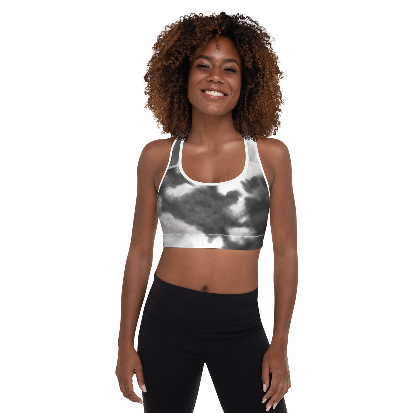 Clouded Padded Sports Bra