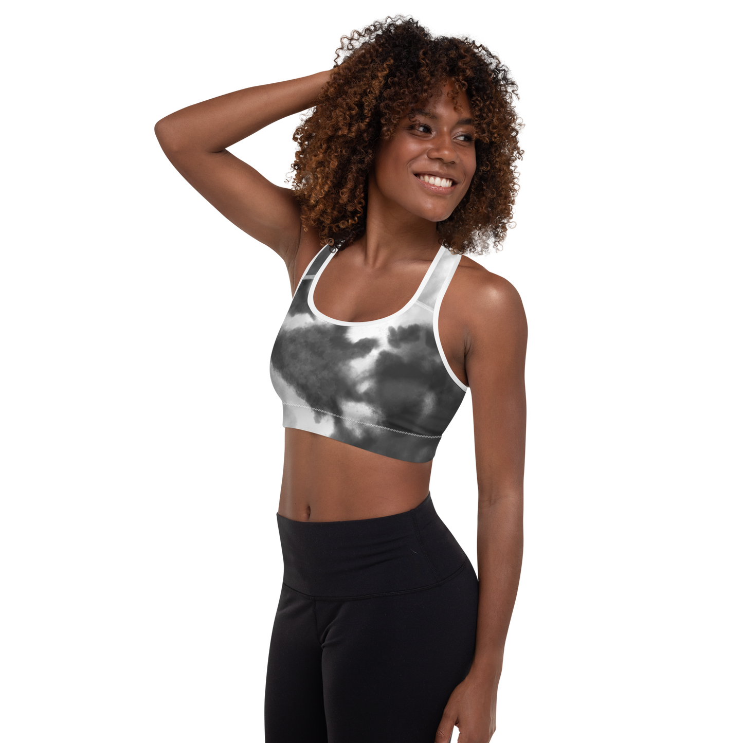 Clouded Padded Sports Bra