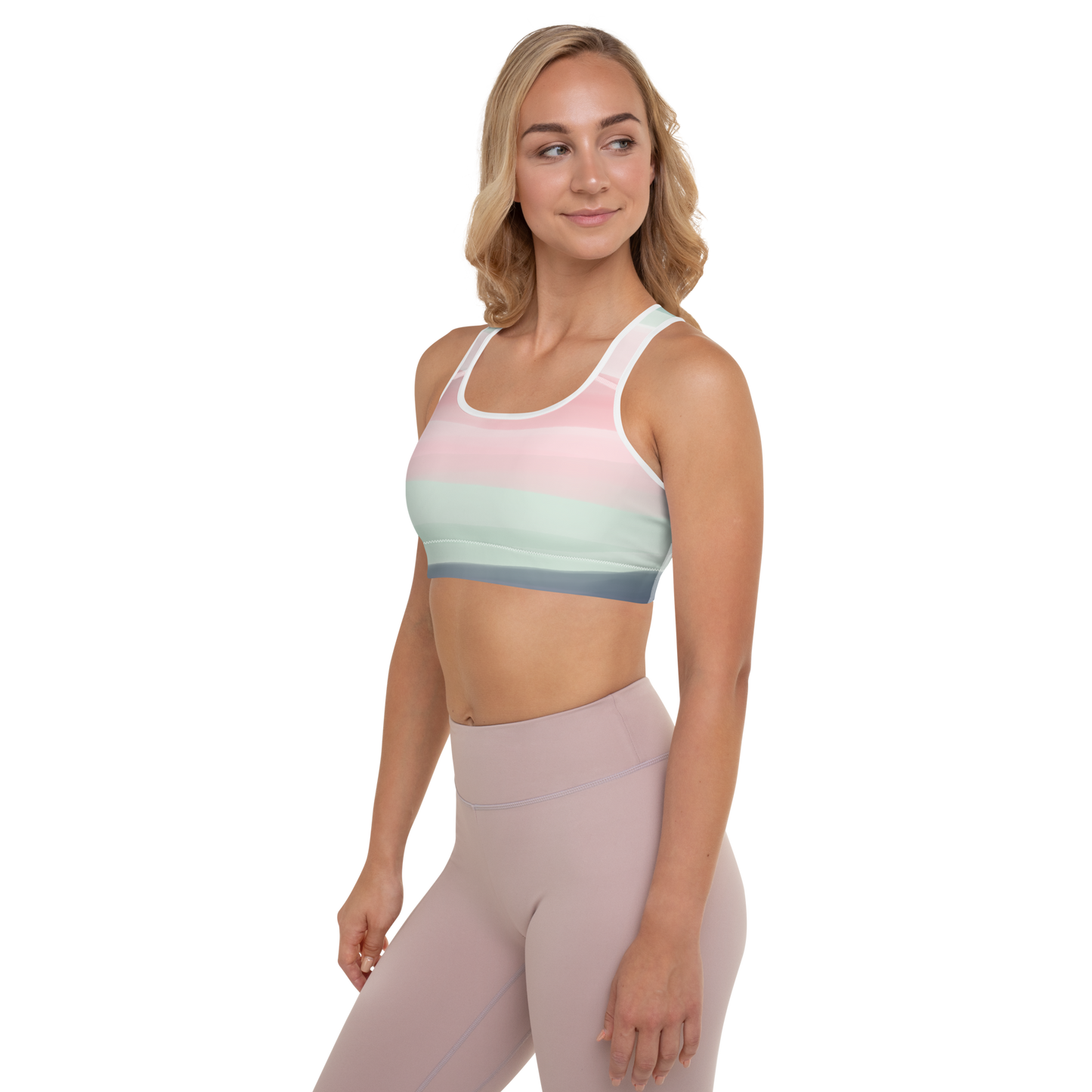 Unicorn Padded Sports Bra