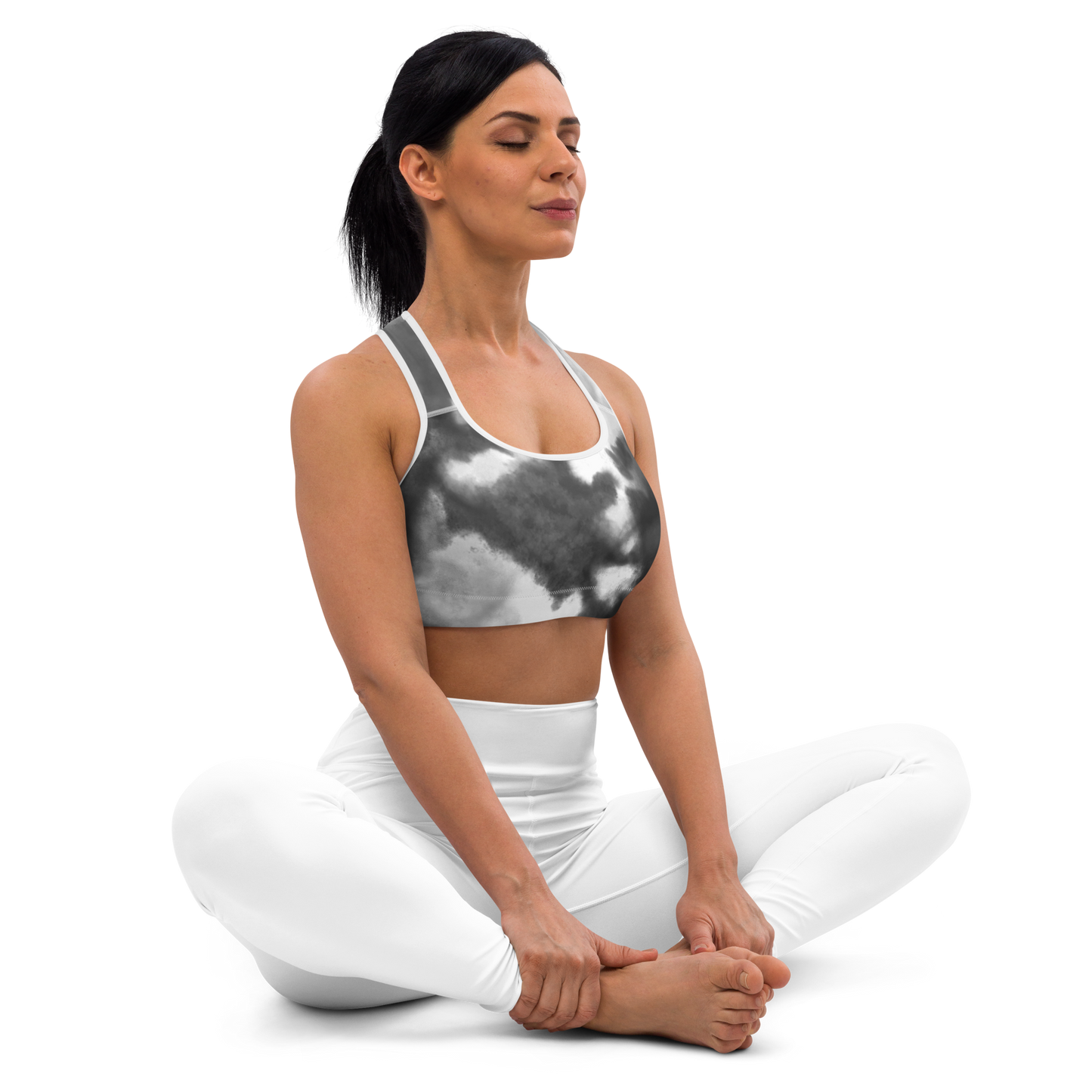 Clouded Padded Sports Bra