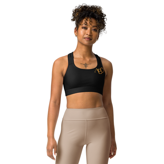 ABO black Sports bra