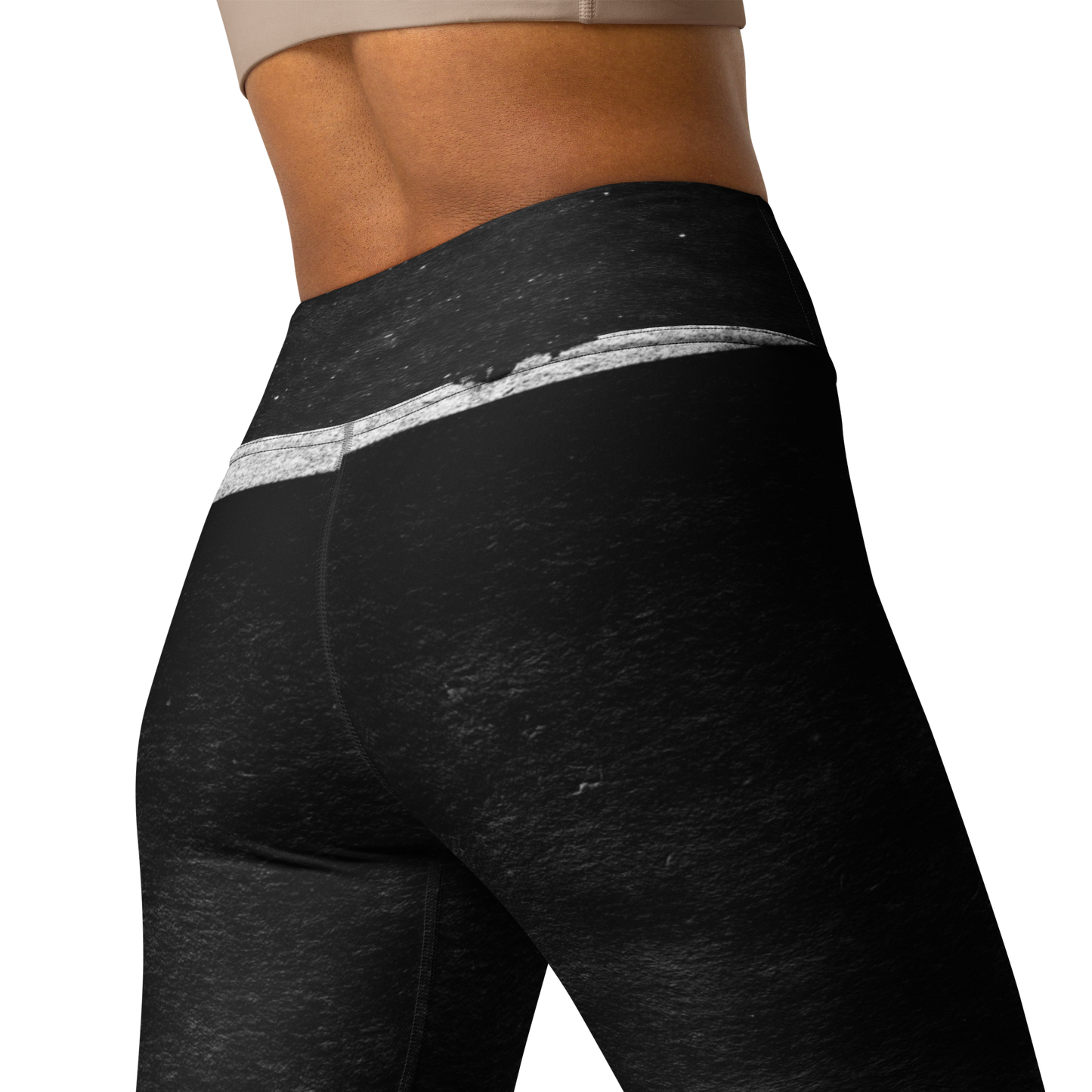 Grey wolf Yoga Leggings