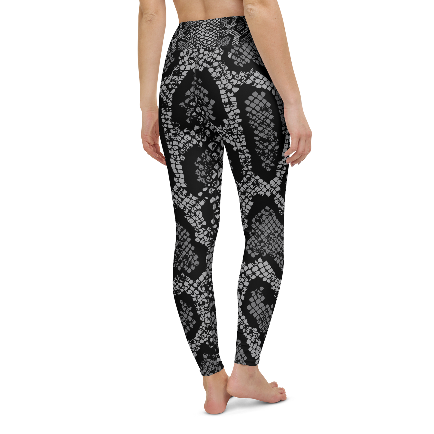 Snake Skin Yoga Leggings