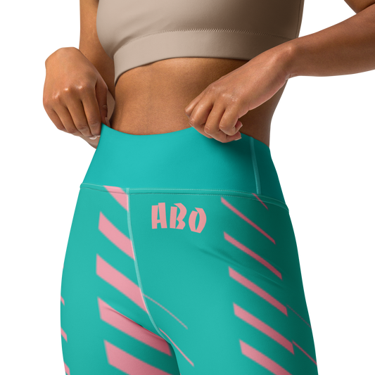 Cotton candy Yoga Leggings