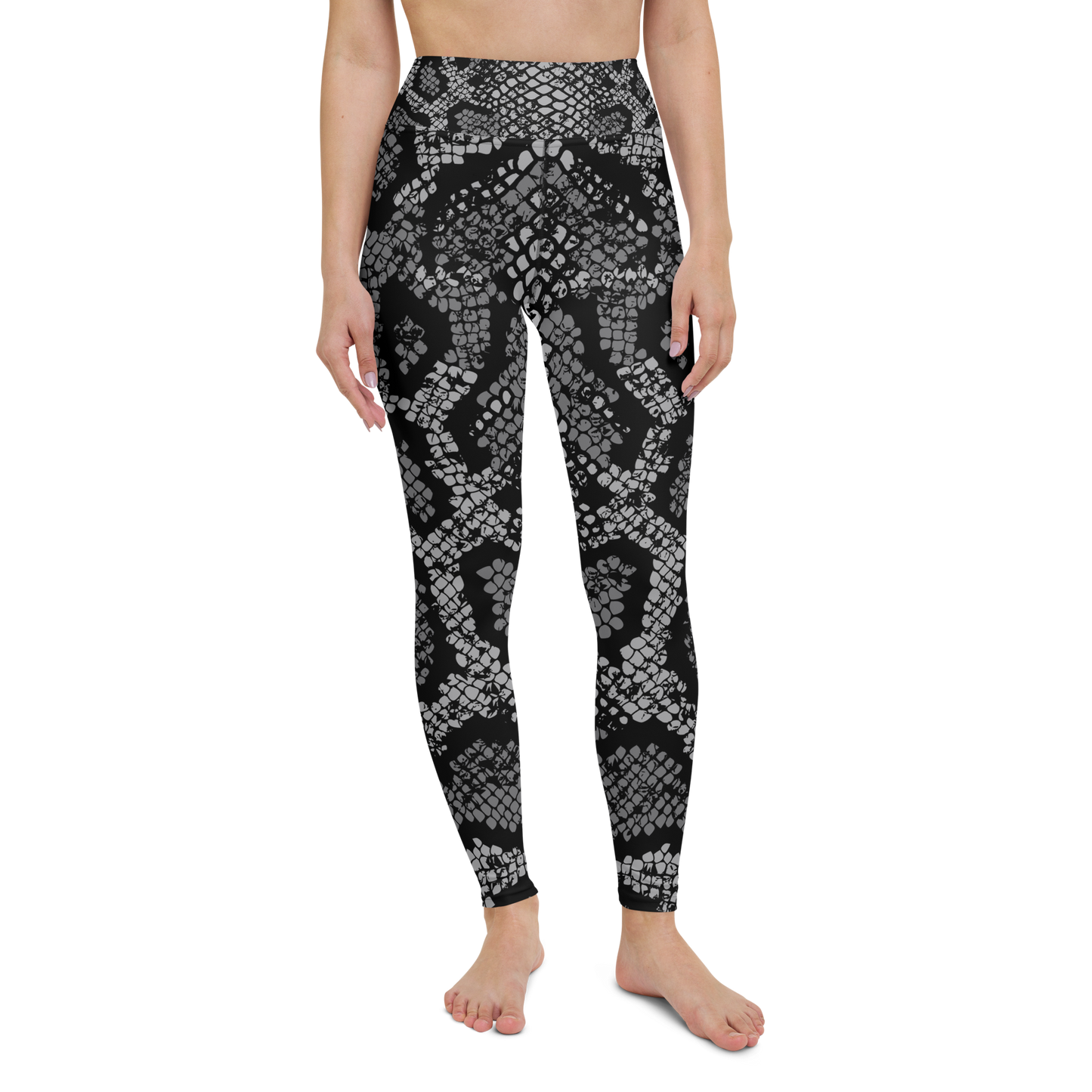 Snake Skin Yoga Leggings