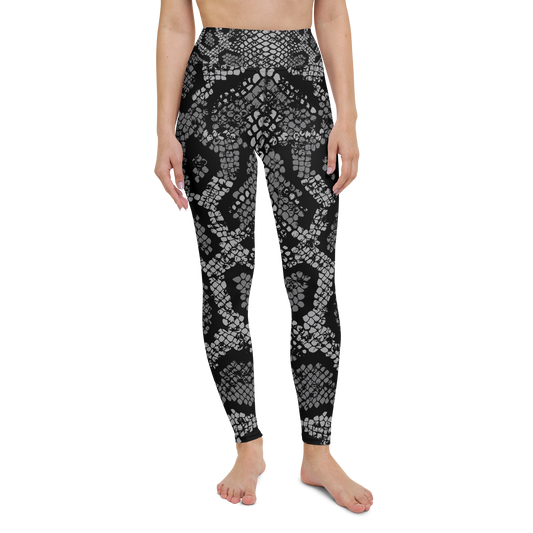 Snake Skin Yoga Leggings