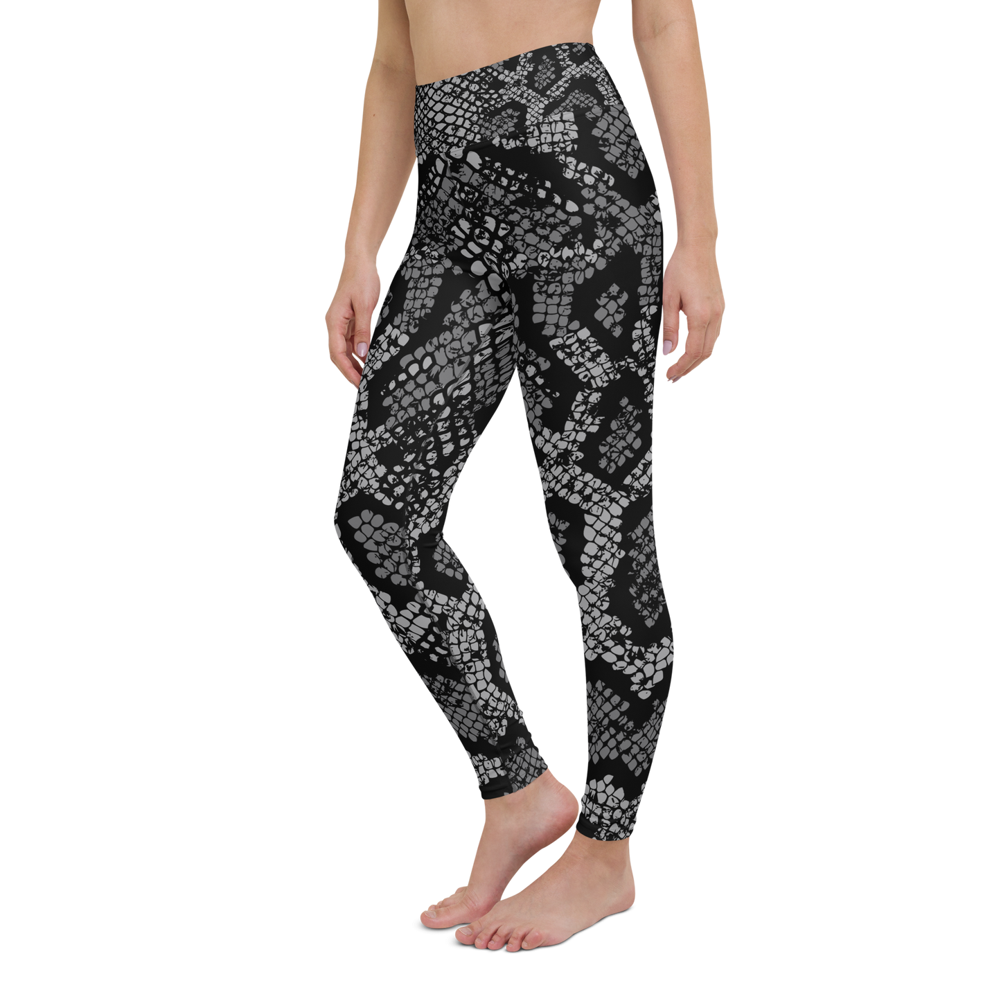 Snake Skin Yoga Leggings