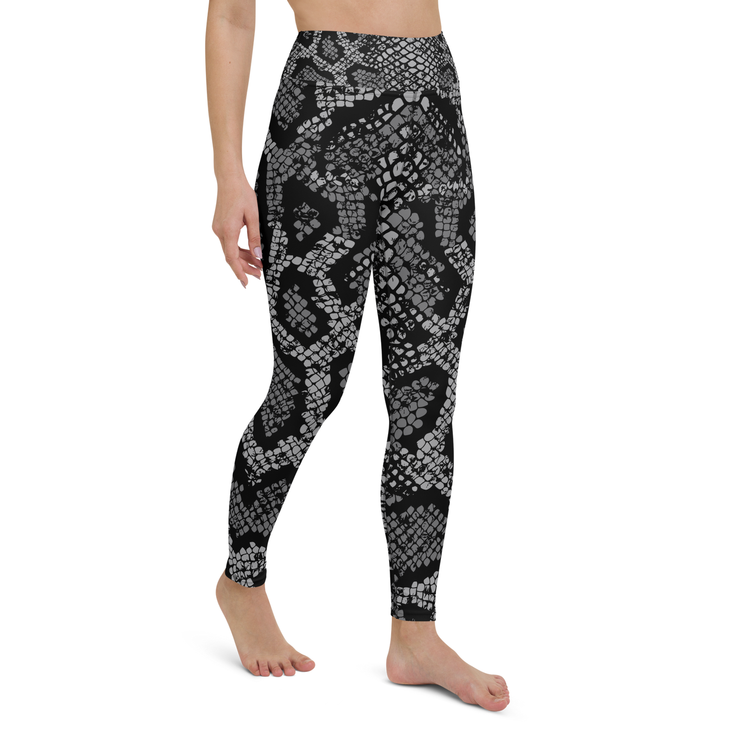 Snake Skin Yoga Leggings