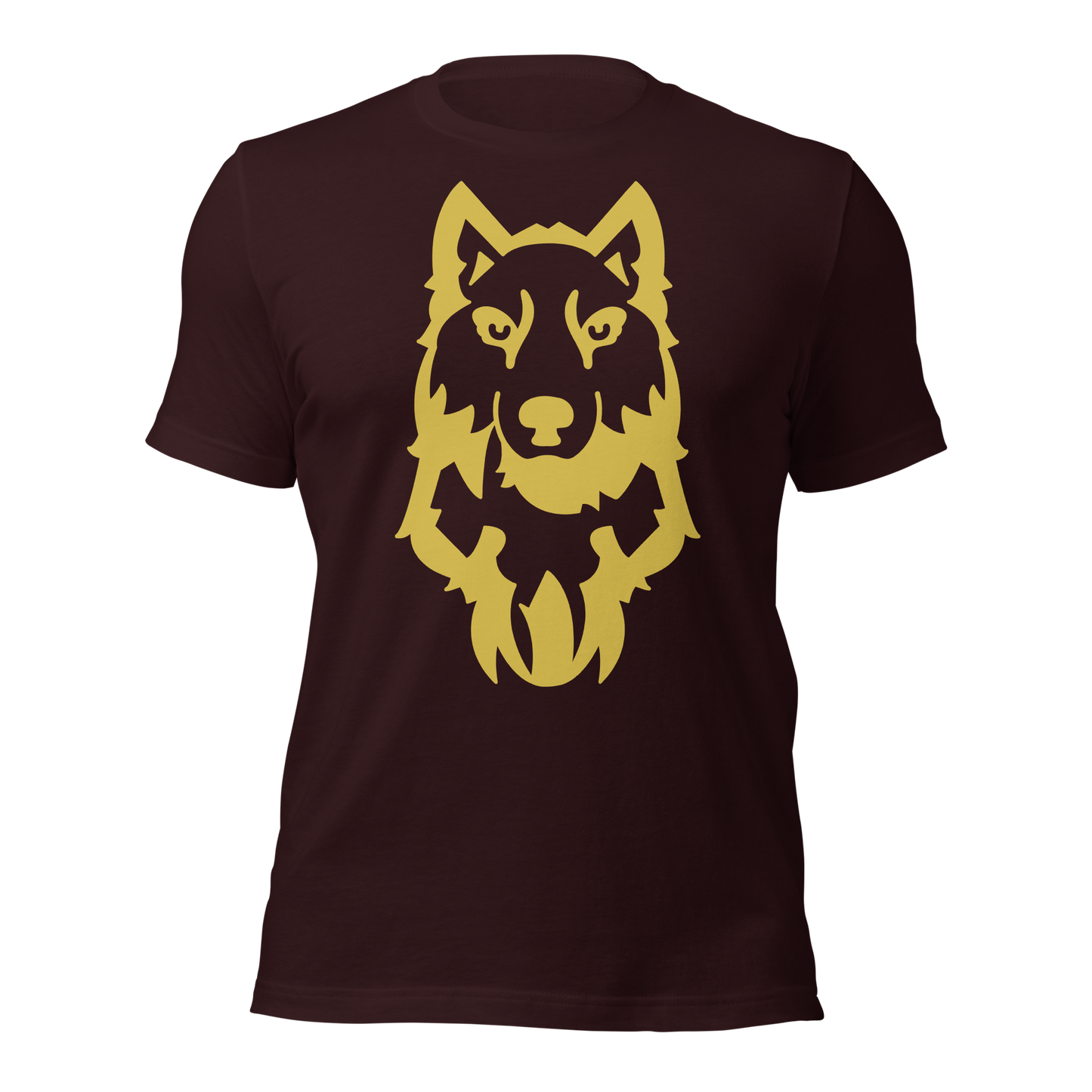 Golden wolf Unisex t-shirt