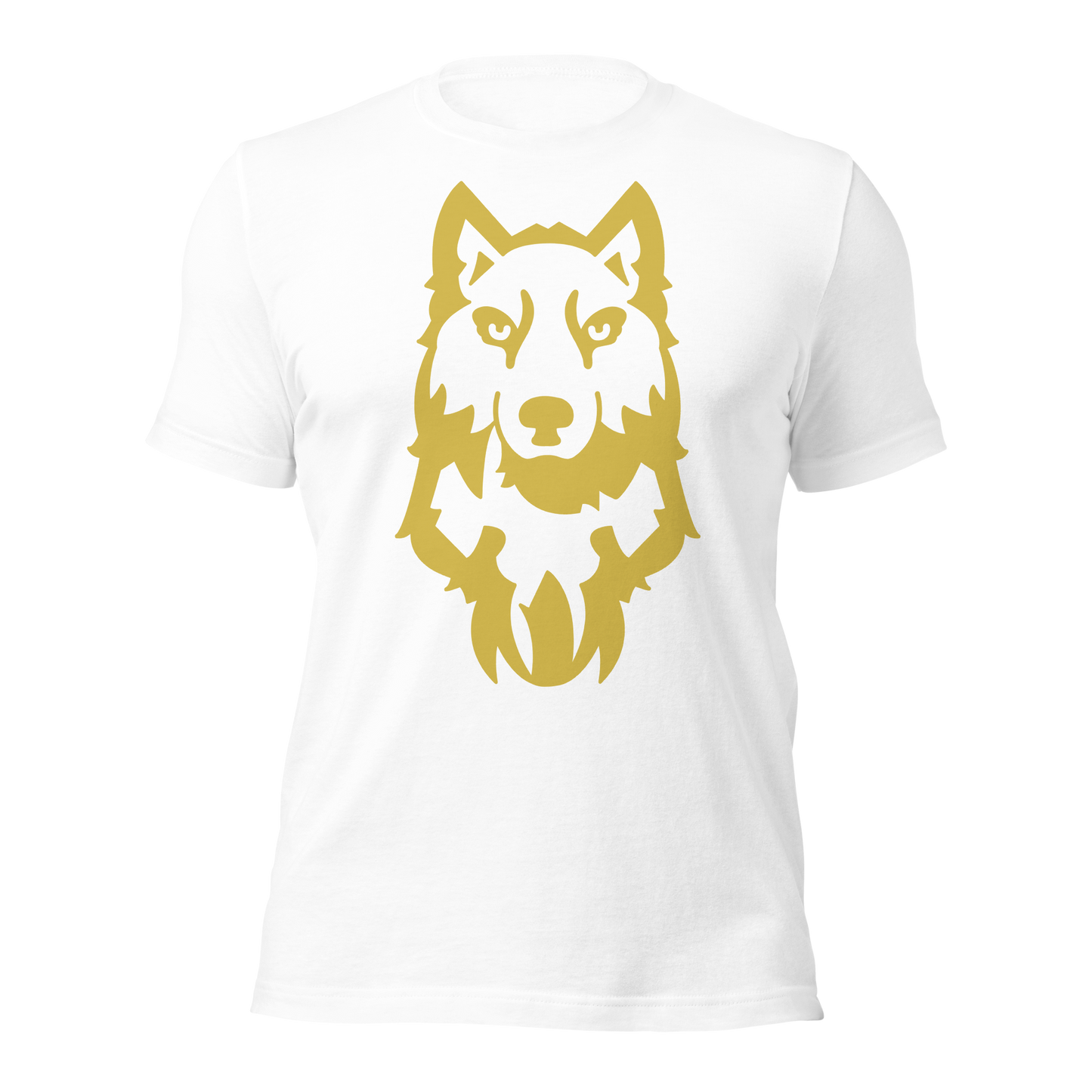 Golden wolf Unisex t-shirt