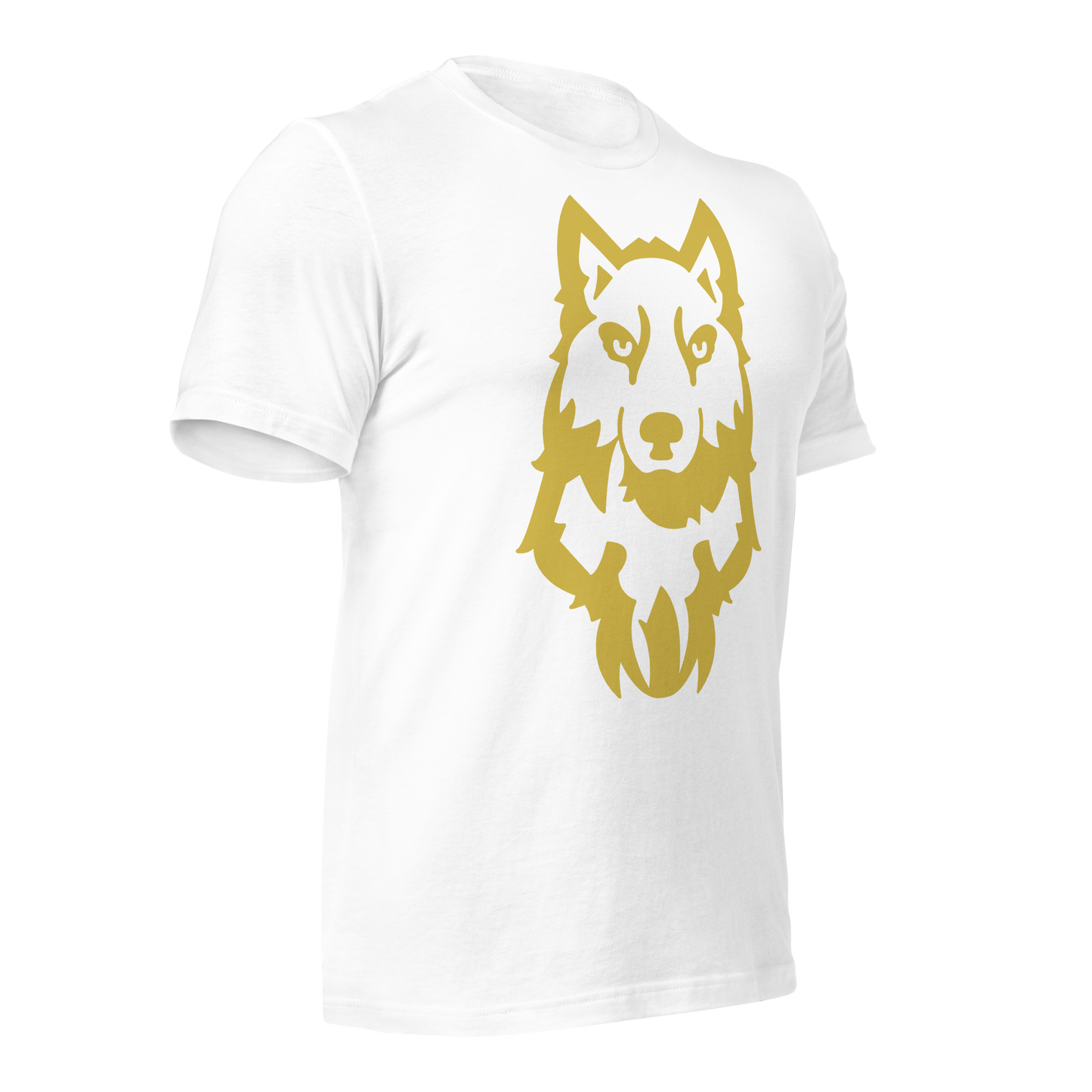 Golden wolf Unisex t-shirt