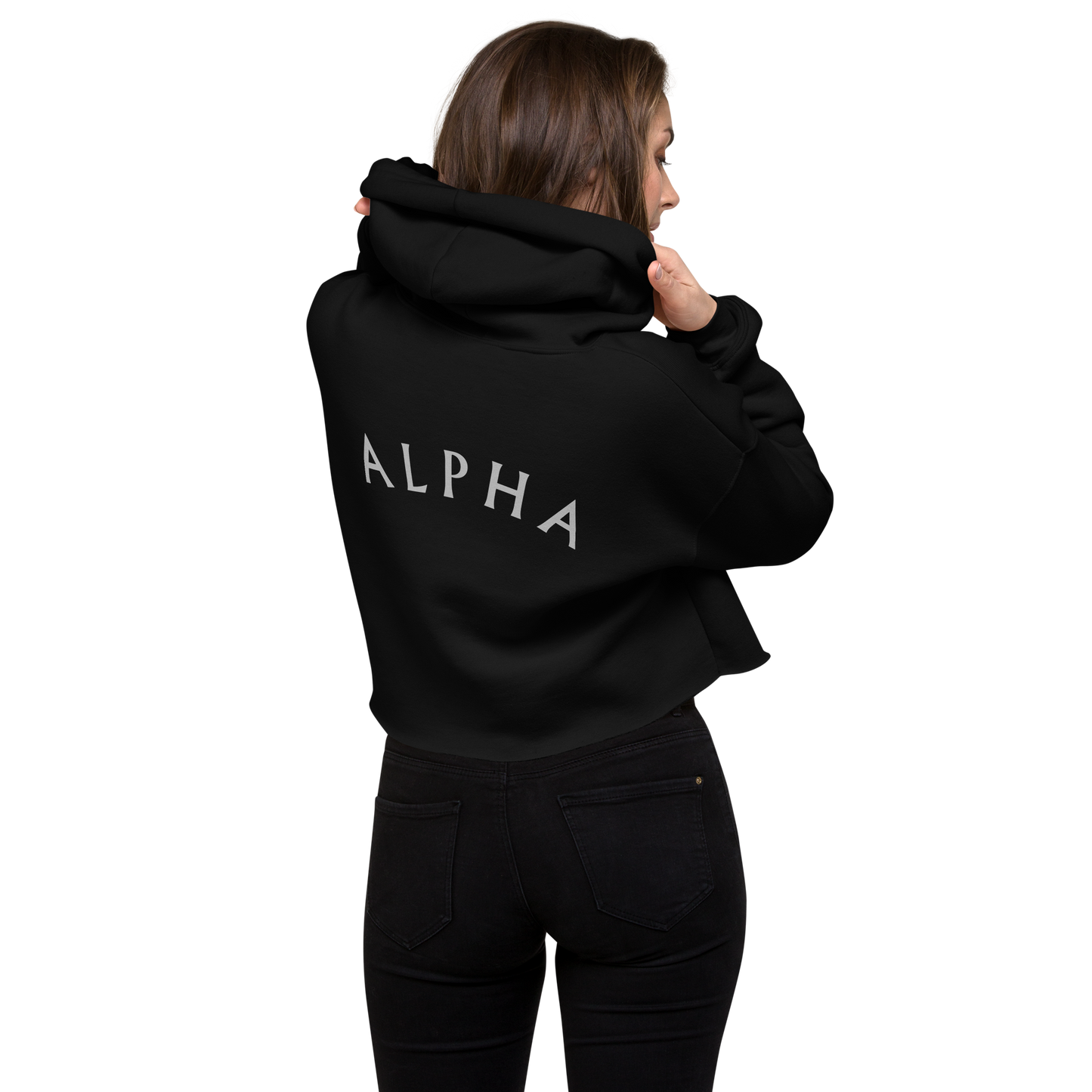 ALPHA Crop Hoodie