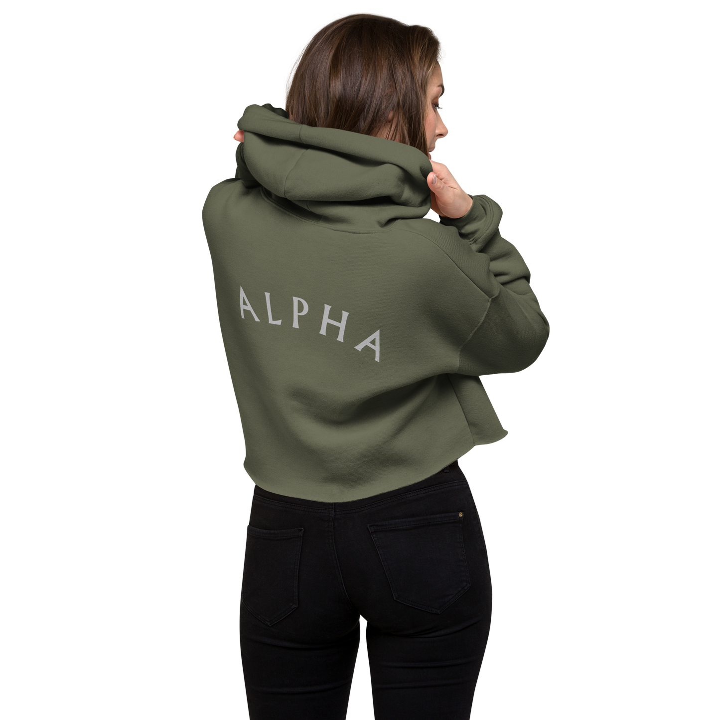 ALPHA Crop Hoodie