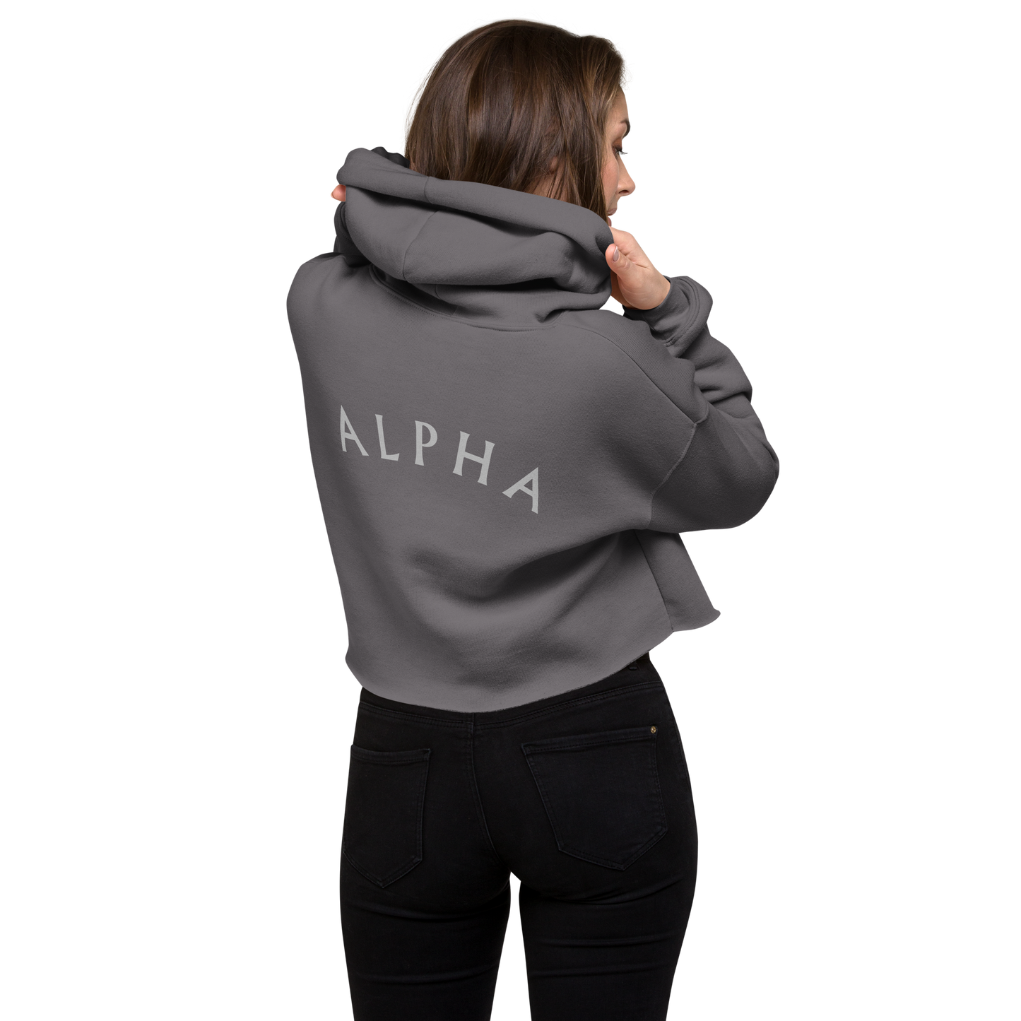 ALPHA Crop Hoodie