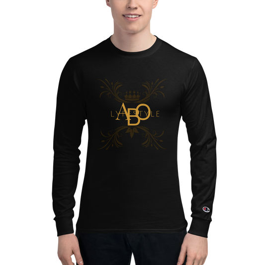 ABO Lyfestyle Royal Men's Champion Long Sleeve Shirt