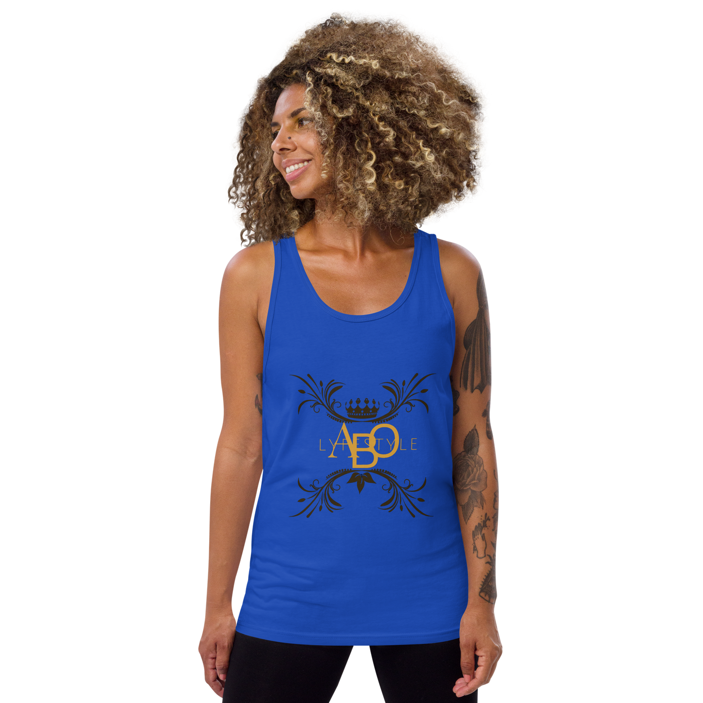 ABO Lyfestyle Royal Unisex Tank Top